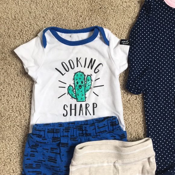 🌻 3/25 🌻 Newborn Bundle Onesie Pants Pajamas - Picture 5 of 9